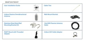 Iridium - Go! Fixed Installation Kit